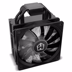 NOX Hummer H-224 Processore Refrigeratore 12 cm Nero 1 pz - Vista aggiuntiva 7