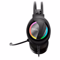Krom Kappa Auricolare Cablato A Padiglione Gaming Nero - Vista aggiuntiva 5