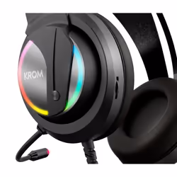 Krom Kappa Auricolare Cablato A Padiglione Gaming Nero - Vista aggiuntiva 7