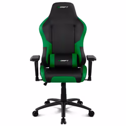 DRIFT DR250 Sedia da gaming per PC Sedia imbottita tappezzata Nero, Verde - Vista aggiuntiva 6
