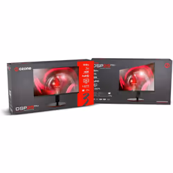 Ozone DSP25 Pro LED display 62,2 cm (24.5") 1920 x 1080 Pixel Full HD Nero, Rosso - Vista aggiuntiva 7