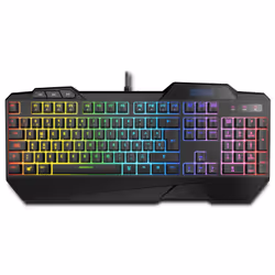 Krom Krusher tastiera Mouse incluso Gaming USB Nero
