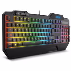 Krom Krusher tastiera Mouse incluso Gaming USB Nero