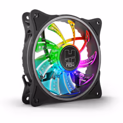 NOX A-Fan Case per computer Ventilatore 12 cm Nero 1 pz - Vista aggiuntiva 2