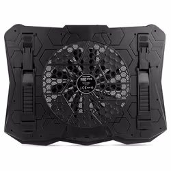 NOX PRO base di raffreddamento per laptop 43,9 cm (17.3") 800 Giri/min Nero - Vista aggiuntiva 3