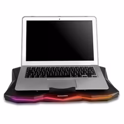 NOX PRO base di raffreddamento per laptop 43,9 cm (17.3") 800 Giri/min Nero - Vista aggiuntiva 6