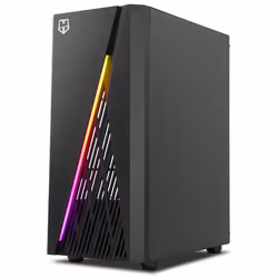 NOX Hummer Frost Midi Tower Nero - Vista aggiuntiva 2