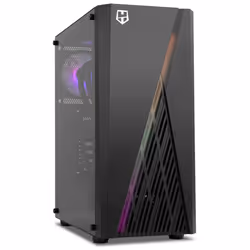 NOX Hummer Frost Midi Tower Nero - Vista aggiuntiva 8