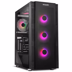 NOX Hummer Horus Midi Tower Nero - Vista aggiuntiva 8