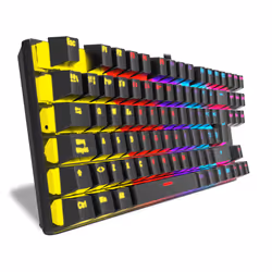 Krom Kasic TKL tastiera Gaming USB Nero - Vista aggiuntiva 6