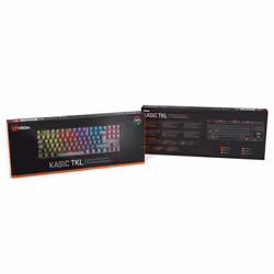 Krom Kasic TKL tastiera Gaming USB Nero - Vista aggiuntiva 7
