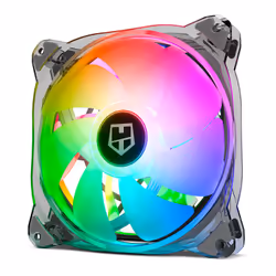 NOX X140-FAN, Ventilatore, 14 cm, 1200 Giri/min, Translucent