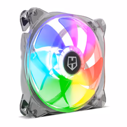 NOX X140-FAN Case per computer Ventilatore 14 cm Translucent 1 pz