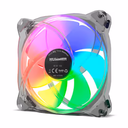 NOX X140-FAN Case per computer Ventilatore 14 cm Translucent 1 pz - Vista aggiuntiva 4