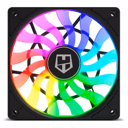 NOX SLIM FAN Case per computer Ventilatore 12 cm Translucent 1 pz
