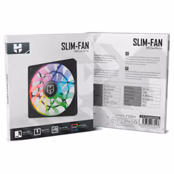 NOX SLIM FAN Case per computer Ventilatore 12 cm Translucent 1 pz - Vista aggiuntiva 7