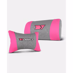 DRIFT DR90 PRO Sedia da gaming per PC Seduta imbottita Grigio, Rosa - Vista aggiuntiva 7