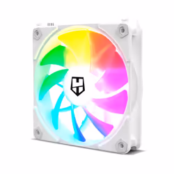 NOX EASY LINK Case per computer Raffreddatore d'aria 12 cm Bianco 3 pz - Vista aggiuntiva 4