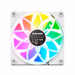 NOX EASY LINK Case per computer Raffreddatore d'aria 12 cm Bianco 3 pz - Vista aggiuntiva 6
