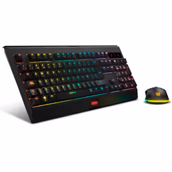 Krom KABALA tastiera Mouse incluso Gaming RF Wireless QWERTY Spagnolo Nero