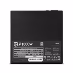 NOX Hummer P 1000W alimentatore per computer 24-pin ATX ATX Nero - Vista aggiuntiva 7