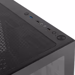 NOX NXHUMMERVSNBK computer case Midi Tower Nero - Vista aggiuntiva 8