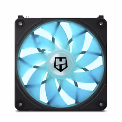 NOX NXHUMMERELINKBK sistema di raffreddamento per computer Case per computer Ventilatore 12 cm Nero 1 pz - Vista aggiuntiva 3