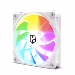 NOX NXHUMMERELINKWH sistema di raffreddamento per computer Case per computer Ventilatore 12 cm Bianco 1 pz