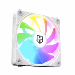 NOX NXHUMMERELINKWH sistema di raffreddamento per computer Case per computer Ventilatore 12 cm Bianco 1 pz - Vista aggiuntiva 5