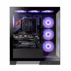 NOX Hummer Glock Black Midi Tower Nero - Vista aggiuntiva 6