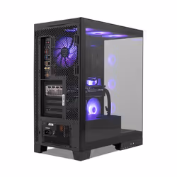 NOX Hummer Glock Black Midi Tower Nero - Vista aggiuntiva 7