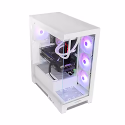 NOX Hummer Glock Midi Tower Bianco - Vista aggiuntiva 4