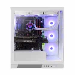 NOX Hummer Glock Midi Tower Bianco - Vista aggiuntiva 8