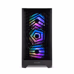 NOX Hummer PLASMA Midi Tower Nero