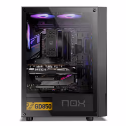 NOX Infinity Beta Midi Tower Nero - Vista aggiuntiva 4