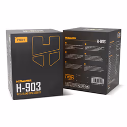 NOX Hummer H-903 Processore Raffreddatore d'aria 9,2 cm Nero - Vista aggiuntiva 7