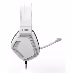 Krom Kopa Pro Auricolare Cablato A Padiglione Gaming Bianco - Vista aggiuntiva 5