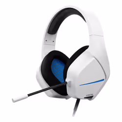 Krom Kopa Move, Cablato, 20 - 20000 Hz, Gaming, 320 g, Auricolare, Bianco
