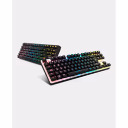Krom NXKROMKERNELPROSP tastiera Gaming USB + RF Wireless + Bluetooth QWERTY Spagnolo Nero, Bianco - Vista aggiuntiva 4