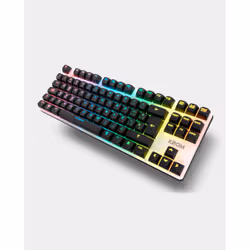 Krom NXKROMKERNELPROSP tastiera Gaming USB + RF Wireless + Bluetooth QWERTY Spagnolo Nero, Bianco - Vista aggiuntiva 6