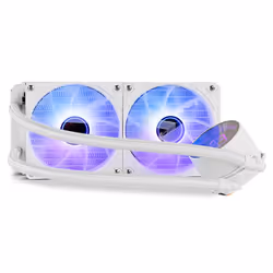 NOX M-240 ARGB Processore Raffreddatore di liquidi tutto in uno 12 cm Bianco