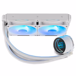 NOX M-240 ARGB Processore Raffreddatore di liquidi tutto in uno 12 cm Bianco - Vista aggiuntiva 4