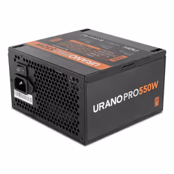 NOX Urano Pro alimentatore per computer 550 W 20+4 pin ATX ATX Nero, Arancione - Vista aggiuntiva 3