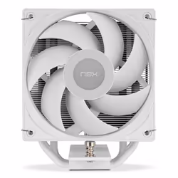 NOX Hummer NXHUMMERR400WH sistema di raffreddamento per computer Processore Ventilatore 12 cm Bianco - Vista aggiuntiva 2