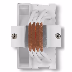NOX Hummer NXHUMMERR400WH sistema di raffreddamento per computer Processore Ventilatore 12 cm Bianco - Vista aggiuntiva 6
