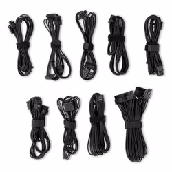NOX Hummer GDM 850W GOLD alimentatore per computer 20+4 pin ATX ATX Nero - Vista aggiuntiva 8