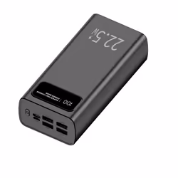 Leotec LEPOW30W22K batteria portatile Polimeri di litio (LiPo) 30000 mAh Nero - Vista aggiuntiva 3
