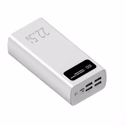 Leotec LEPOW30W22W batteria portatile Polimeri di litio (LiPo) 30000 mAh Bianco - Vista aggiuntiva 4