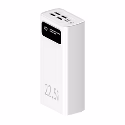 Leotec LEPOW30W22W batteria portatile Polimeri di litio (LiPo) 30000 mAh Bianco - Vista aggiuntiva 5