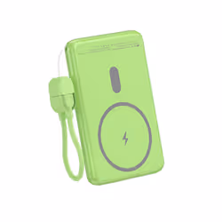 Leotec LEPOWW20W5G batteria portatile Polimeri di litio (LiPo) 5000 mAh Carica wireless Verde - Vista aggiuntiva 2